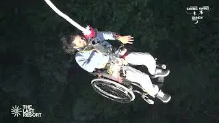 First Wheelchair Bungee Jump in Nepal । Wheelchair Bungee Jump | Wheelchair Adventure In Nepal