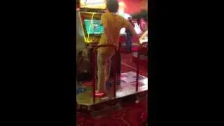Crazy dance mat talent!!