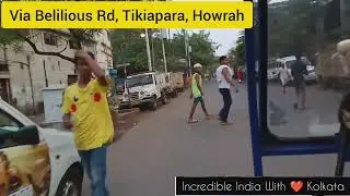 Famous ToTo Journey from Howrah Maidan to Bakshi Sweets Bankra,Salap Area, Howrah