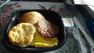 ASMR Eating BK Ultimate Breakfast Platter