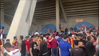 Ambiance Curva Sud Tunisi Match Monastir (hors stade)
