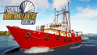 Fishing: North Atlantic  - Scallops Expansion dlc - ДОБЫЧА МОРСКИХ ГРЕБЕШКОВ (стрим) #11