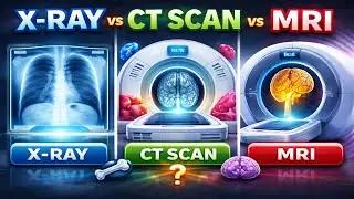 X-Ray vs CT Scan vs MRI | Difference Explained in Simple Way | Medical Imaging
