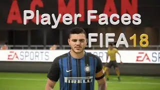 FIFA 18 Inter Milan Player Faces