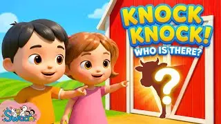 Knock Knock! Who Is There? 🚪 Fun Animal Guessing Song for Kids | Timmy & Rosie