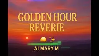 Golden Hour Reverie 🌅💫 | AI MARY M | Dreamy Ambient Chill