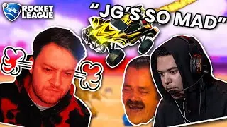 ROCKET LEAGUE PROS MAKE ME RAGE IN CAPTURE THE FLAG! | ft: Lethamyr, Rapid & Guhberry