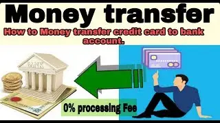 Credit card to bank account money transfer free money transfer by credit card #TrickyDharmendra.