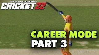 OUR FIRST BIG SCORE! | Cricket 22 Career Mode (PS5 Gameplay) #3