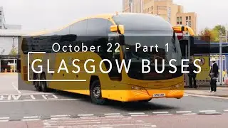 Glasgow Buses October 2022 Part 1 - First, Stagecoach, McGills, Citylink  - Buchanan Bus Station
