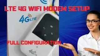 Полная конфигурация карманного роутера 4G LTE с точкой доступа | Как настроить 4G-модем | Настройка режима роутера