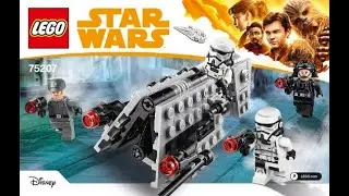 75207 Instrucciones para LEGO Paquete de Batalla de Patrulla Imperial  Star Wars