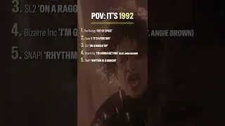 POV is 1992 and you are listening to these tracks! #nostalgia #pov