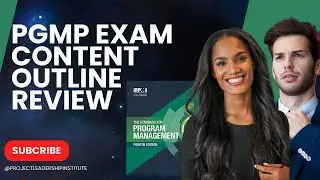 Program Management Marathon (Standard for Program Management, PgMP Content Outline, PgM Basics)