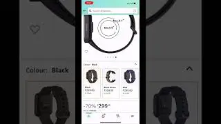Noise Pulse Go Buzz Smart Watch Strap #shorts #noise