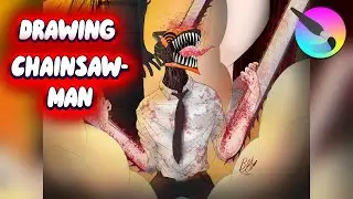 CHAINSAWMAN - Speed drawing