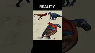 #carnotaurus vs #iguanodon Creditos:@RizkiusMaulanae *En realidad estos dos animales no coexistieron