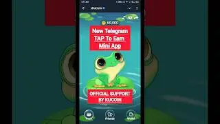 Frog trader tap to earn frog trader telegram mining xkucoin mini app X KUCOIN mining frog trader bot