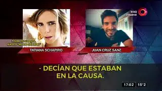 Juan Cruz Sanz apareci&oacute; tras el escrache