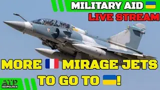 More Mirage Jets for Ukraine! Renault to Make Drones | Ukraine War 🔴 LIVE STREAM: Military Aid News