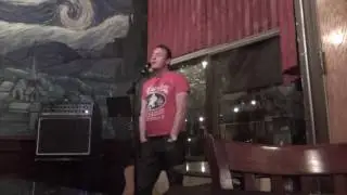 about smiling  Colin Hogan performing