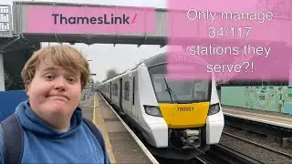 WHY does Thameslink manage so few of the stations it serves?