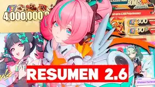 TODO ESTO GRATIS💀 ZENLESS  LIVESTREAM 2.6 RESUMEN
