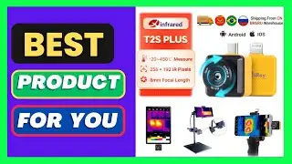 InfiRay Thermal Camera T2S Plus T2L Floor Heating HVAC Electric PCB Circuit Analyzer