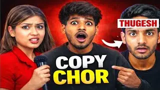 Thugesh vs Nishu Tiwari | Copy Chor Controversy Explained 😱 | YouTube Biggest Copy Controversy 