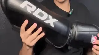 RDX Shin Guards Kickboxing Muay Thai, SATRA SMMAF Approved, Premium Maya Hide Leather