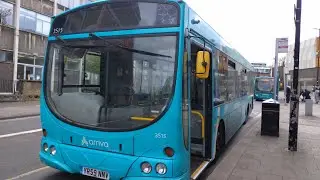 HOLD GEARS | Arriva Shires - 3515 (YR59 NNV) | Scania K230UB Wright Solar