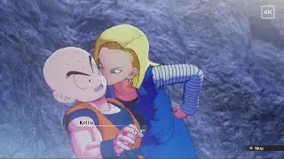 Android 18 kisses Krillin ❤️❤️ | Ep - 37 | Dragon Ball Z : Kakarot PS5