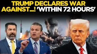 Trump LIVE: US President Donald Trump Urgent Address To The World | White House | Gaza | Israel | US