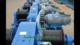 Double-Drum and 4-Drum Winch Machine #winchmachine #doubledrum #4drum
