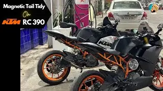 Magnetic Tail Tidy For Ktm | Foldable Tail Tidy | Skyboyshop | ktmrc390