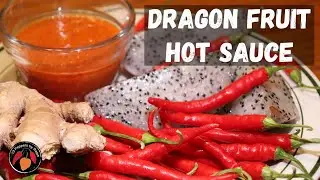 Making a Dragon Fruit Hot Sauce