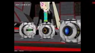 MMD Portal - The Fan Vocaloid (Funny)