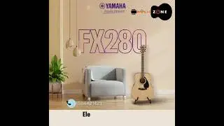YAMAHA | FX280 | GUITAR | ELECTRO - ACOUSTIC GUITAR | MUSIC ZONE #makewaves #guitar #yamaha