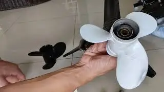 replace hangkai 12hp original propeller with an aftermarket one (part 1)