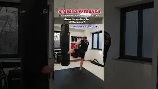 Differenze middle kick prima e dopo - #muaythai #middlekick