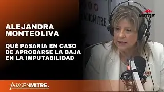 Alejandra Monteoliva explicó qué pasaría en caso de aprobarse la baja en la imputabilidad