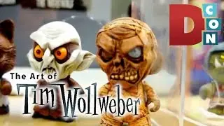 Designer Con 2014: The custom created toys of TIM WOLLWEBER...some crazy awesome sculpts!