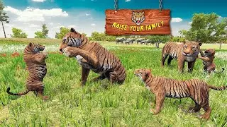Wild Tiger Family Simulator Tiger Games - Tiger Vs Lion, Bear, Crocodile, Animal Simulator #2