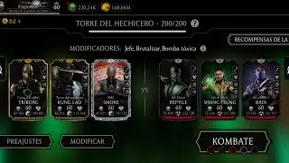 Fatal Sorcerer's Tower Battle 200 Final Bosses (3rd Round)