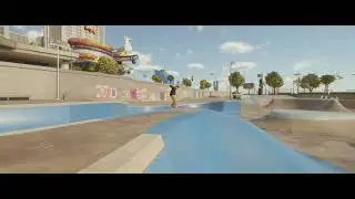 Nice skate line 67 #skateboarding #skatepark #easkate #clips #skating