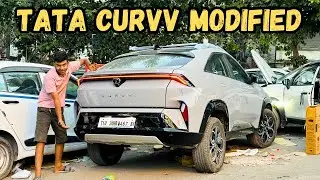 TATA CURVV MODIFIED WITH GENUINE ACCESSORIES🔥TATA CURVV MODIFICATION🔥CURVV MODIFIED🔥CURVV TAILLIGHT