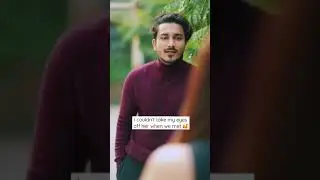 Toh aise hui first meeting 🥰 (Shaadi wali love story) #shorts #couplestatus #jahaann