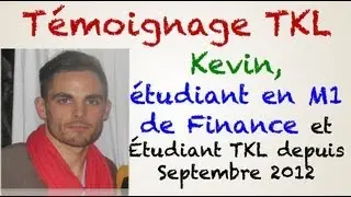 ITW de Kevin &eacute;tudiant &agrave; la TKL Trading School