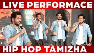 LIVE PERFORMACE HIP HOP  TAMIZHA ADHI | NAN SIRITHAL SINGLE RELESE  | CINEMA 5D