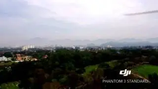 DJI Phantom 3 Standard Drone: Panorama Ipoh City From Sky